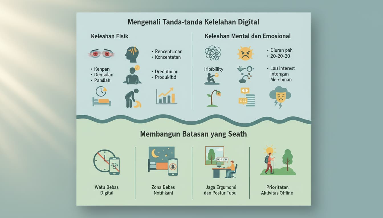 Mengatasi Burnout Digital: Strategi Menjaga Kesehatan Mental bagi Pekerja Remote