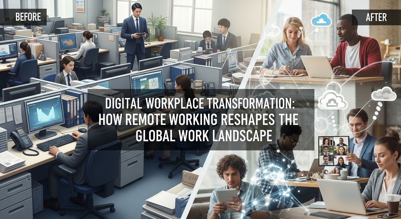 Transformasi Digital Workplace: Bagaimana Remote Working Mengubah Lanskap Pekerjaan Global